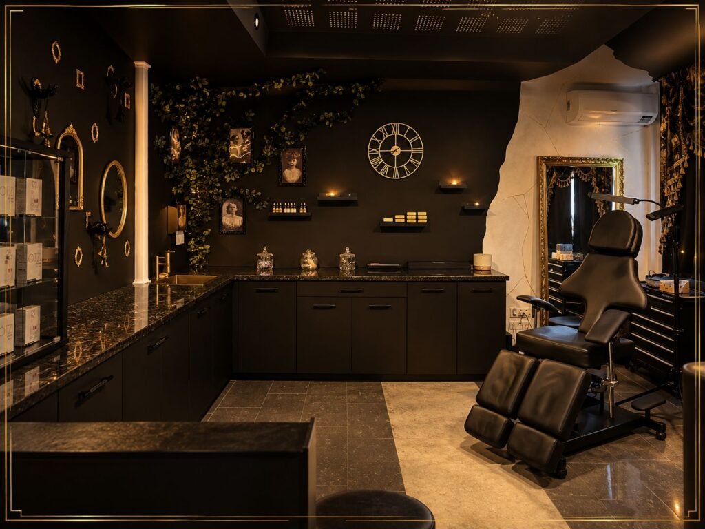 Vue d’ensemble du studio de tatouage LPC Ink à Wittenheim
